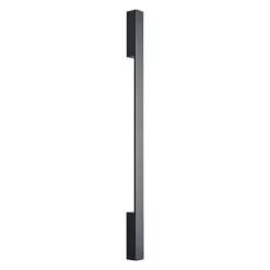 Arcchio Ivano LED-væglampe, 91 cm, sort
