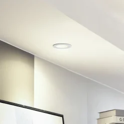 Arcchio LED-downlight Aryx, hvid, 3.000K