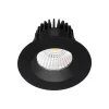 Arcchio LED-downlight Aryx, sort, 4.000K