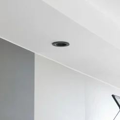 Arcchio LED-downlight Aryx, sort, 4.000K