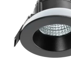Arcchio LED-downlight Aryx, sort, 4.000K