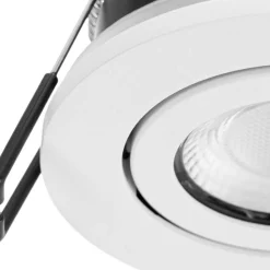 Arcchio LED-downlight Eliar rund hvid CCT drejelig