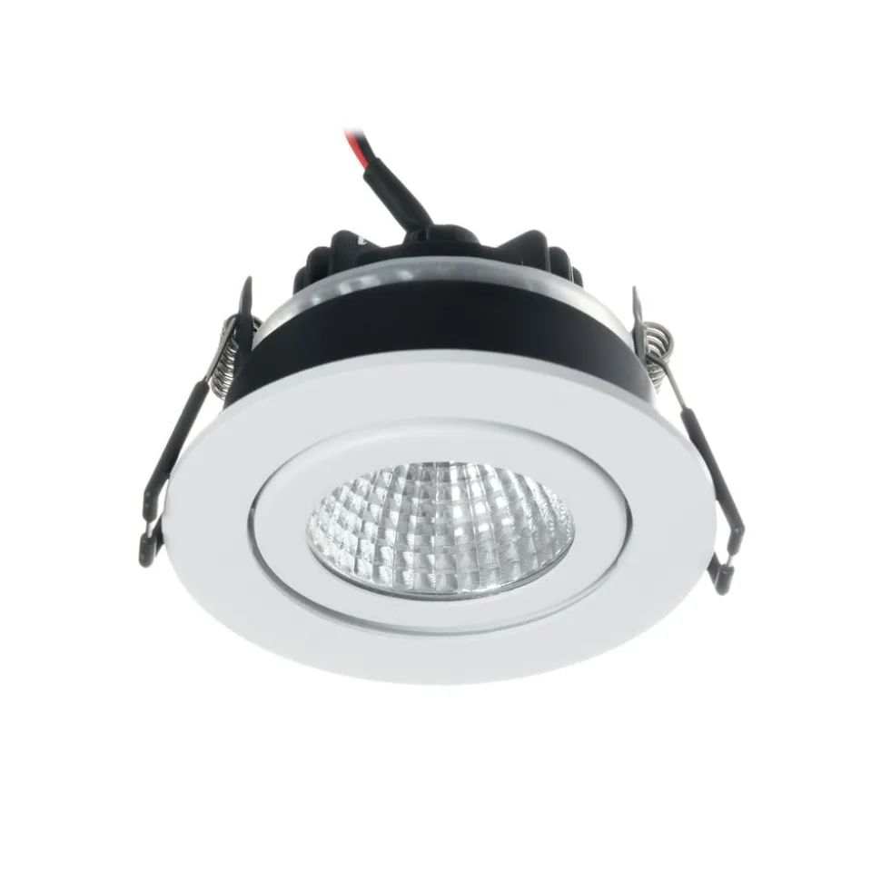 Arcchio LED-downlight Jyra, hvid, 4.000K