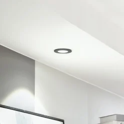 Arcchio LED-downlight Lirin, sort, 4.000K