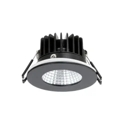 Arcchio LED-downlight Lirin, sort, 4.000K