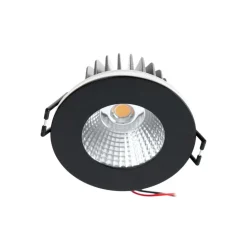 Arcchio LED-downlight Lirin, sort, 4.000K