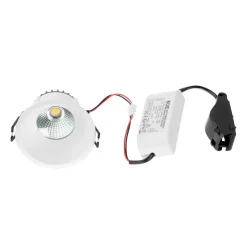 Arcchio LED-downlight Niria, hvid, 4.000K