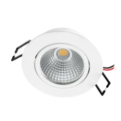 Arcchio LED-downlight Zarik, hvid, 2.700K