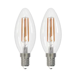 Arcchio LED-filamentpære E14 stearinlys, sæt med 2, 2700 K