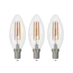 Arcchio LED-filamentpære E14 stearinlys, sæt med 3, 4000 K