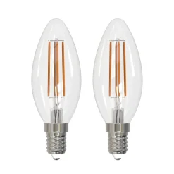 Arcchio LED-filamentpære E14 stearinlys, sæt med 2, 3000 K