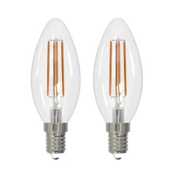 Arcchio LED-filamentpære E14 stearinlys, sæt med 2, 4000 K