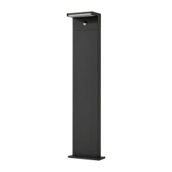 Arcchio LED-gadelampe Iberion, 90 cm, antracit, sensor