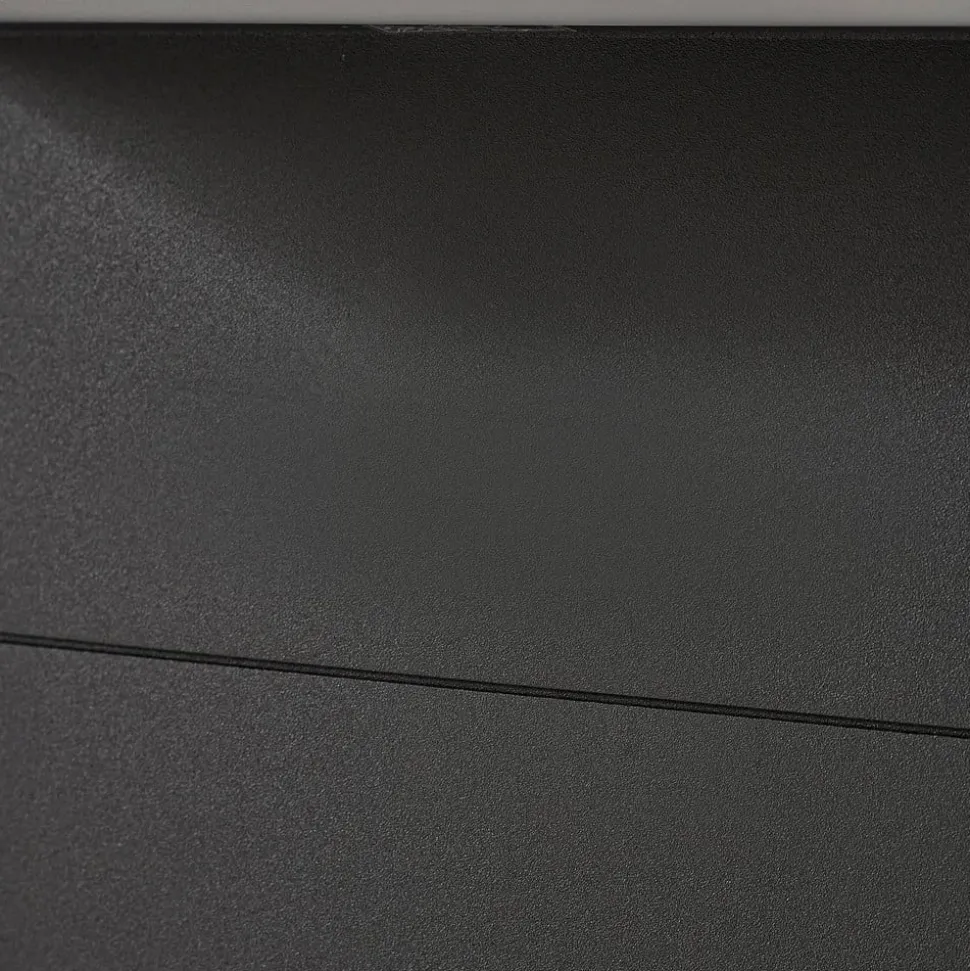 Arcchio LED-gadelampe Iberion, 90 cm, antracit, metal