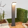 Arcchio LED-gadelampe Yolena, 100 cm, antracit, aluminium
