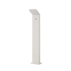Arcchio LED-gadelampe Yolena, sensor, 100 cm, hvid, IP54