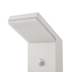 Arcchio LED-gadelampe Yolena, sensor, 100 cm, hvid, IP54