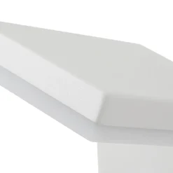 Arcchio LED-gadelampe Yolena, sensor, 100 cm, hvid, IP54