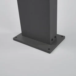 Arcchio LED-gadelampe Yolena, sensor, 60 cm, antracit