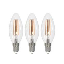 Arcchio LED glødepære E14 stearinlys, sæt med 3, 3000 K