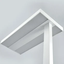 Arcchio LED-gulvlampe Logan Basic, hvid, 6.000 lm, dæmpbar