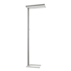 Arcchio LED-gulvlampe Logan Pro, sølv, sensor, dæmpbar