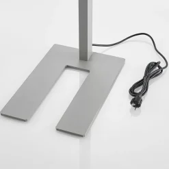 Arcchio LED-gulvlampe Logan Pro, sølv, sensor, dæmpbar