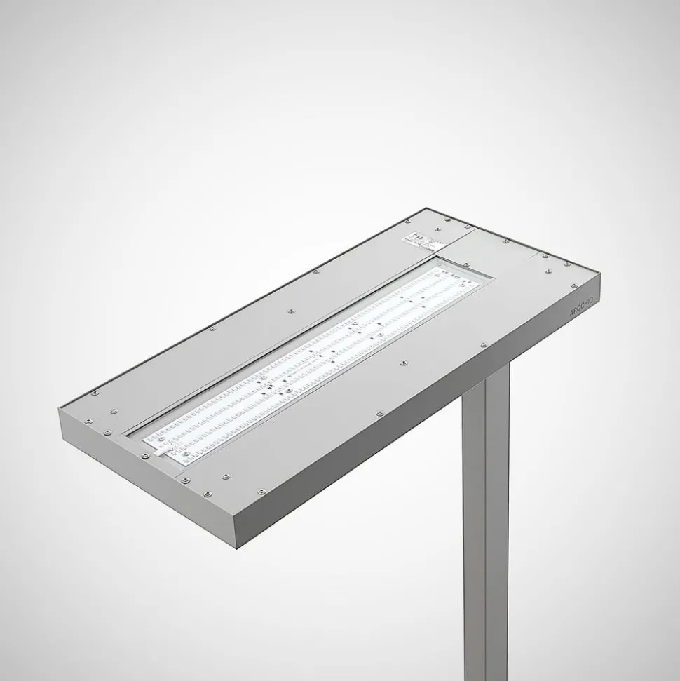 Arcchio LED-gulvlampe Logan Ultra, CCT, sensor, dæmpbar