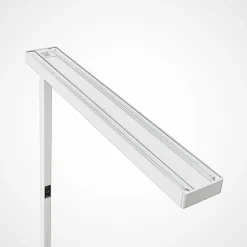 Arcchio LED-gulvlampe til kontor Susi, hvid, sensor, touchdæmper