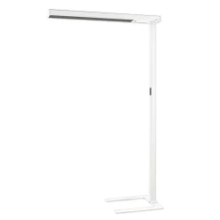 Arcchio LED-gulvlampe til kontor Susi, sæt med 2, hvid, sensor