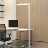 Arcchio LED-gulvlampe Timon, 195 cm, hvid, 54 W, aluminium