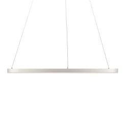 Arcchio LED-hængelampe Albiona, hvid, 1 ring, Ø 80 cm