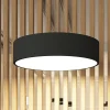 Arcchio LED-hængelampe Noabelle, sort, 40 cm, metal