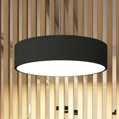 Arcchio LED-hængelampe Noabelle, sort, 40 cm, metal