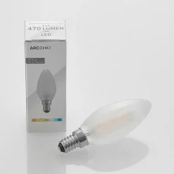 Arcchio LED-kertepære E14, 4 W, 2.700 K, dæmpbar, sæt med 3 stk