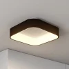 Arcchio LED-loftlampe Aleksi, 45 x 45 cm, sort, CCT