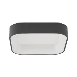 Arcchio LED-loftlampe Aleksi, 45 x 45 cm, sort, CCT