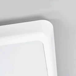 Arcchio LED-loftlampe Augustin, 40 x 40 cm, hvid, IP54