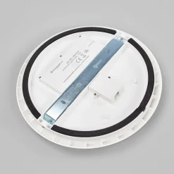 Arcchio LED-loftlampe Augustin, Ø 30 cm, CCT, hvid, IP54