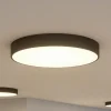 Arcchio LED-loftlampe Noabelle, Ø 80 cm, sort, metal