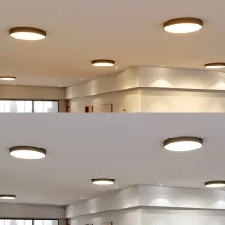 Arcchio LED-loftlampe Noabelle, Ø 80 cm, sort, metal
