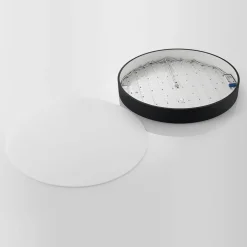 Arcchio LED-loftlampe Noabelle, Ø 80 cm, sort, metal