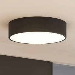 Arcchio LED-loftlampe Noabelle, Ø 40 cm, sort, metal