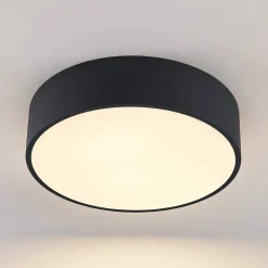 Arcchio LED-loftlampe Noabelle, Ø 40 cm, sort, metal