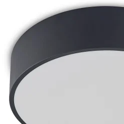 Arcchio LED-loftlampe Noabelle, Ø 40 cm, sort, metal