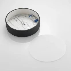 Arcchio LED-loftlampe Noabelle, Ø 40 cm, sort, metal