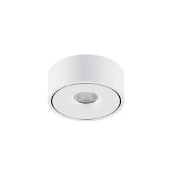 Arcchio LED-loftlampe Rotari, hvid, op og ned, aluminium