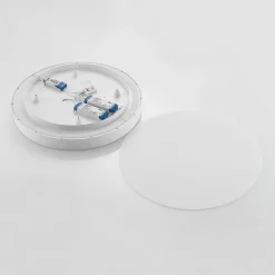 Arcchio LED-loftlampe Vanida, hvid, Ø 60 cm, op/ned