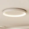 Arcchio LED-loftlampe Vivy, Ø 58 cm, hvid, metal