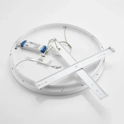 Arcchio LED-loftlampe Vivy, Ø 58 cm, hvid, metal